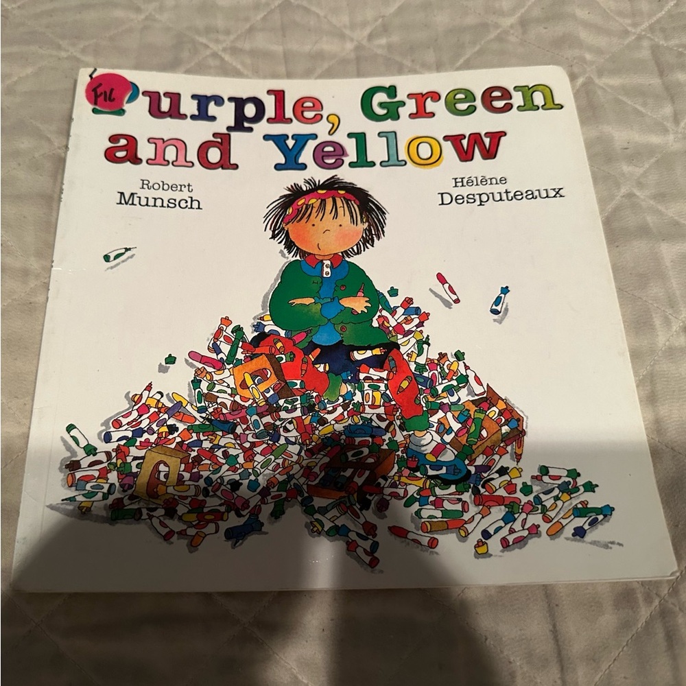 Purple, Green and Yellow